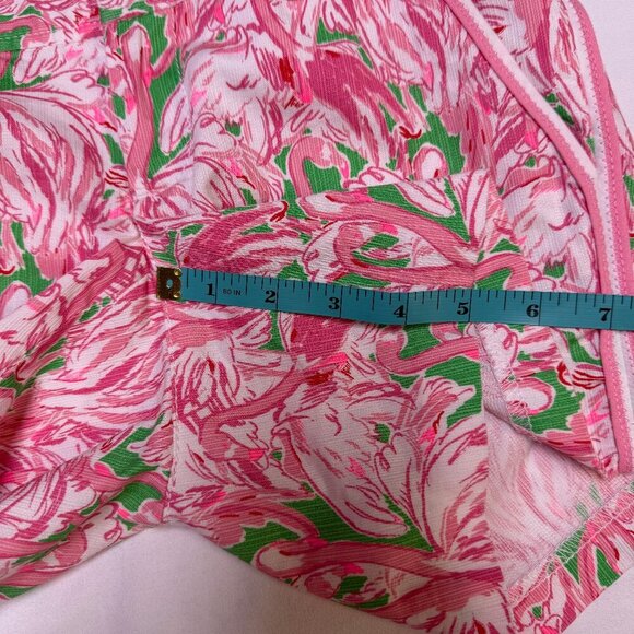 Lilly Pulitzer Callahan Shorts – Tropical Coastal Flamingos – Size 000 – EUC - Picture 11 of 12